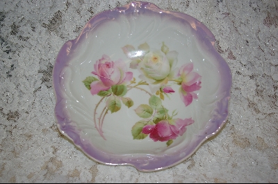 +MBA #6953  "Made In Germany Hand Painted Rose Bowl