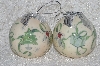 +MBA #SG9-243  "Set Of 6 Signed Tracy Porter Paper Mache Christmas Ornaments"