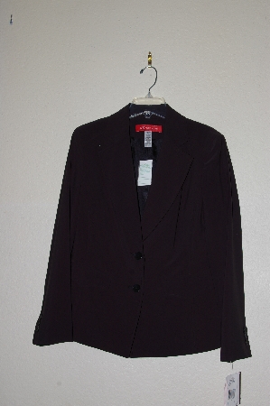 +MBADG #13-006  "Ann Klein Navy 2 Button Blazer"