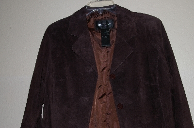 +MBADG #13-096   "Brandon Thomes Brown Suede Jacket"