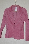 +MBADG #13-124  "Janette Pink Corduroy One Button Jacket"