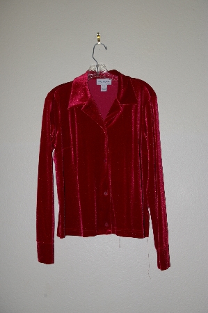 +MBADG #13-243  "J G Hook Red Velvet Shirt"