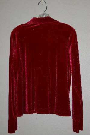 +MBADG #13-243  "J G Hook Red Velvet Shirt"