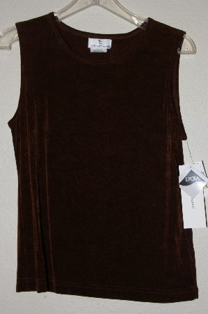 +MBADG #5-047   "The Travel Collection Brown Stretch Tank"