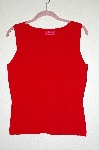 +MBADG #5-067  "Carina Red Fancy Sweater Tank"