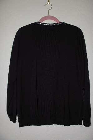 +MBADG #5-156  "Bob Mackie's Dragonfly Beaded Sweater"