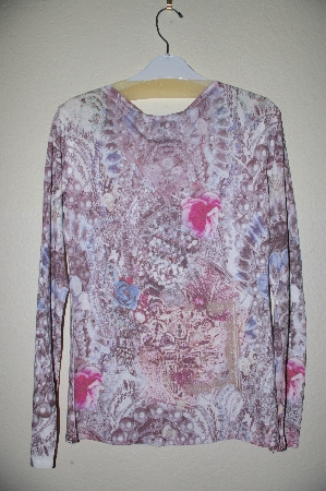 +MBADG #5-138  "Spy Zone Exchange Fancy Embelished Long Sleve Shirt"