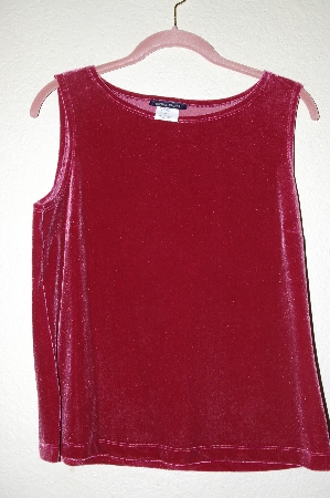 +MBADG #5-102  "Boston Proper Rose Velvet Tank"