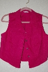 +MBADG #5-273  "Caliente Dark Pink Vest Top"