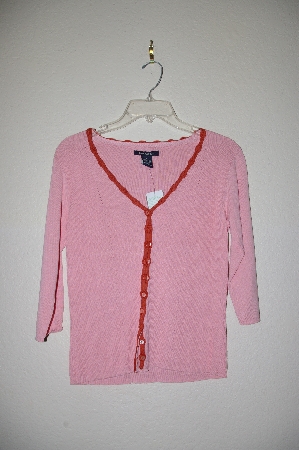 +MBADG #5-280  "Max Edition Pink Knit Cardigan"