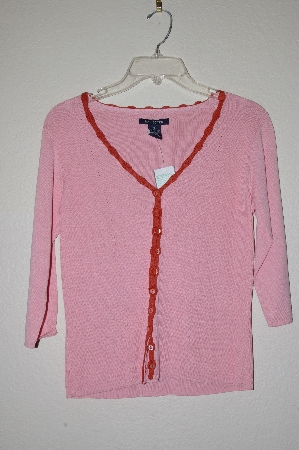 +MBADG #5-280  "Max Edition Pink Knit Cardigan"