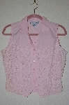 +MBADG #5-263  "Adobe Rose Fancy Lace Front Pink Cotton Shirt"