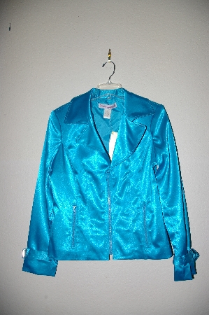 +MBADG #5-301  "Design Elements By Donna Degnan Satin Fully Lined Motorcycle Jacket"