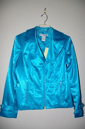 +MBADG #5-301  "Design Elements By Donna Degnan Satin Fully Lined Motorcycle Jacket"
