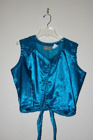 +MBADG #9-015  'Wrangler Fancy Green Satin Shirt "