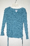 +MBADG #9-028  "Ellemenno Green Fancy Knit Sweater"