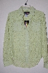 +MBADG #9-124  "US Western Fancy Green Lace Western Shirt"