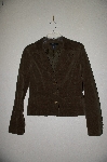 +MBADG #9-229  "Calvin Klein Jeans Dark Green Fancy Corduroy Blazer"