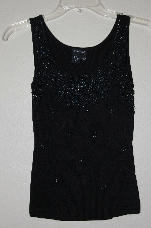 +MBADG #18-329  "Radzoli Black Fancy Beaded Shell"