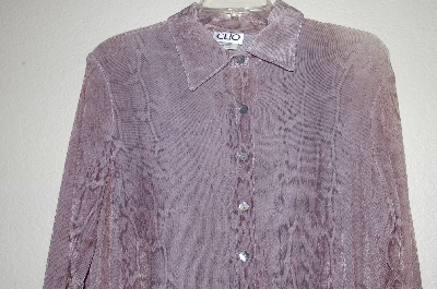 +MBADG #18-084  "Clio Fancy Snake Skin Print Stretch Top"