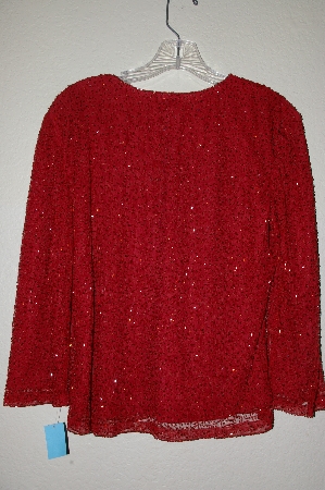 +MBADG #18-148  "Chadwicks Fancy Red Beaded Top"