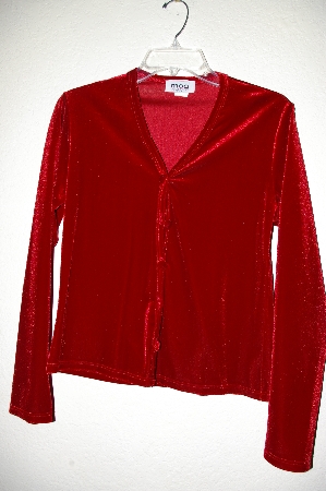 +MBADG #18-154  "MOA Fancy Red Velvet Cardigan"
