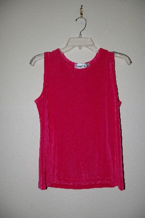 +MBADG #18-196  "Ronni Nicole By Quida Hot Pink Stretch Tank"