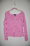 +MBADG #18-316  "Boston Proper Fancy Pink Knit Zipper Front Top"