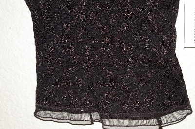 +MBADG #52-426  "Papillon Fancy Black Bra Top Tank"