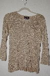 +MBADG #52-322  "Bradley By Bradley Bayou Gold Silk/Cashmere Blend Sweater"