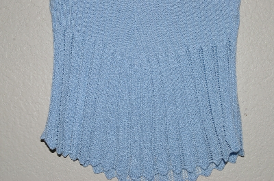 +MBADG #52-245  "It's Our Time Fancy Blue Knit Shell"