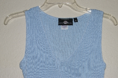 +MBADG #52-245  "It's Our Time Fancy Blue Knit Shell"
