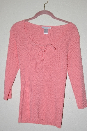 +MBADG #52-205  "Fancy Knit Tie Front Sweater"