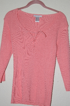 +MBADG #52-205  "Fancy Knit Tie Front Sweater"