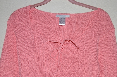 +MBADG #52-205  "Fancy Knit Tie Front Sweater"
