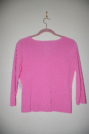 +MBADG #52-169  "J.A.C. Fancy Pink Tie Front Top"