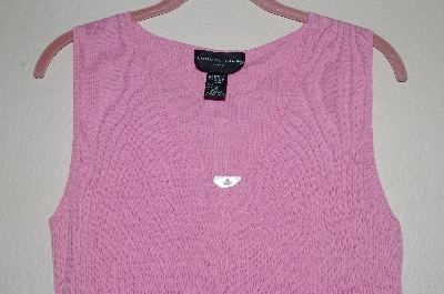 +MBADG #52-047  "August Silk Pink Knit Tank"