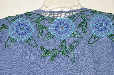+MBADG #31-161  "Jane Ashley One Of A Kind Hand Beaded Top"