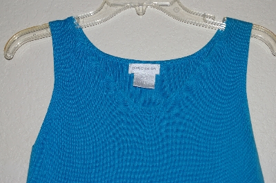 +MBADG #31-157  "Pierre Cardin Blue Knit Tank"