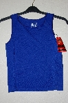 +MBADG #31-177  "Seamless Style Blue Stretch Tank"