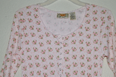 +MBADG #31-313  "Route 66 Floral Stretch Snap Front Top"