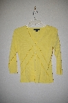 +MBADG #31-280  "C'est City Fancy Yellow One Of A King Hand Beaded Cardigan"