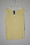 +MBADG #31-336   "Basic Edition Fancy Yellow Knit Tank"