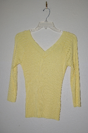 +MBADG #31-328  "Chadwicks Fancy Yellow Knit Sweater"