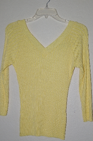 +MBADG #31-328  "Chadwicks Fancy Yellow Knit Sweater"