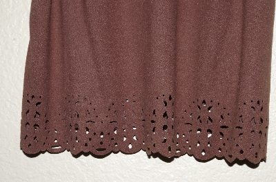 +MBADG #31-391  "Xhilaration Fancy Brown Suede Look Top"