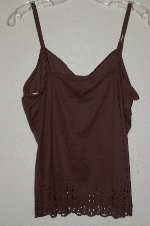 +MBADG #31-391  "Xhilaration Fancy Brown Suede Look Top"