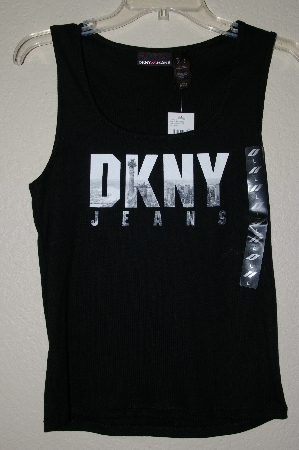 +MBADG #3-087  "DKNY Jeans Black Stretch Tank"