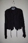 +MBADG #3-102  "Adobe Rose Black Button Front Western Shirt"