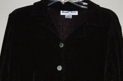 +MBADG #28-432  "Ronni Nicole Black Stretch Cardigan"